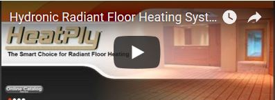 HeatPly Quick Overview Video about Hydronic Radiant Floor Heating and HeatPly Panel System.